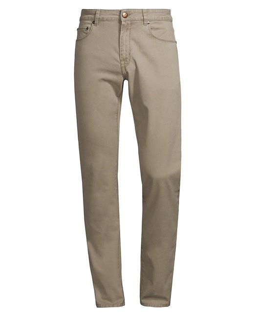 PT Torino Slim-Fit Cotton-Blend Pants