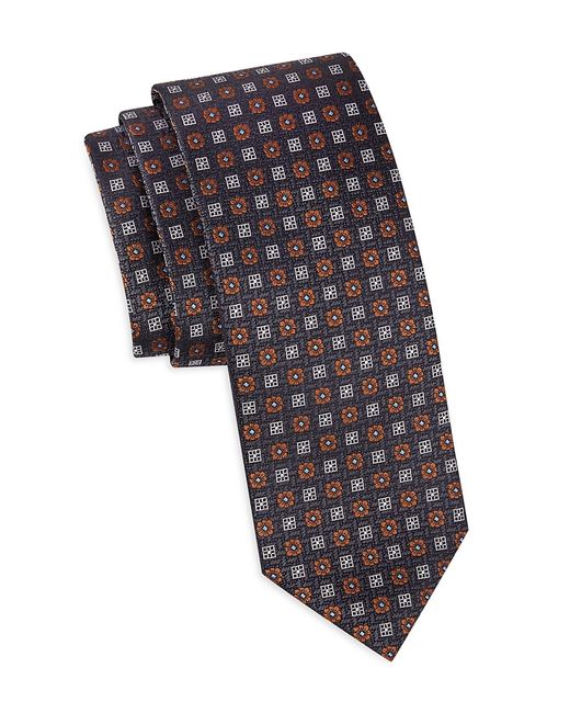 Canali Floral Print Tie