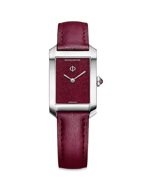 Baume & Mercier Hampton Leather Watch