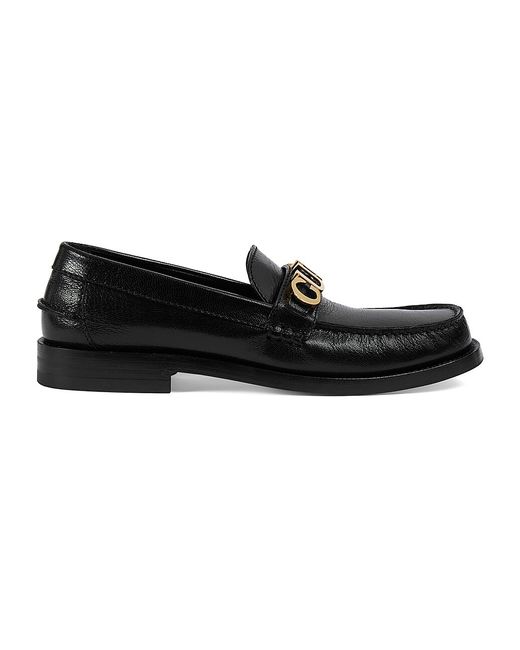 Gucci Cara Classic Logo Moccasin Loafers