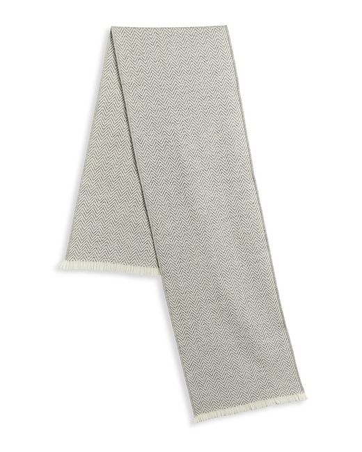 Saks Fifth Avenue COLLECTION Zig Zag Scarf