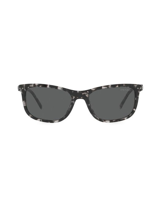 Prada 54MM Rectangular Sunglasses
