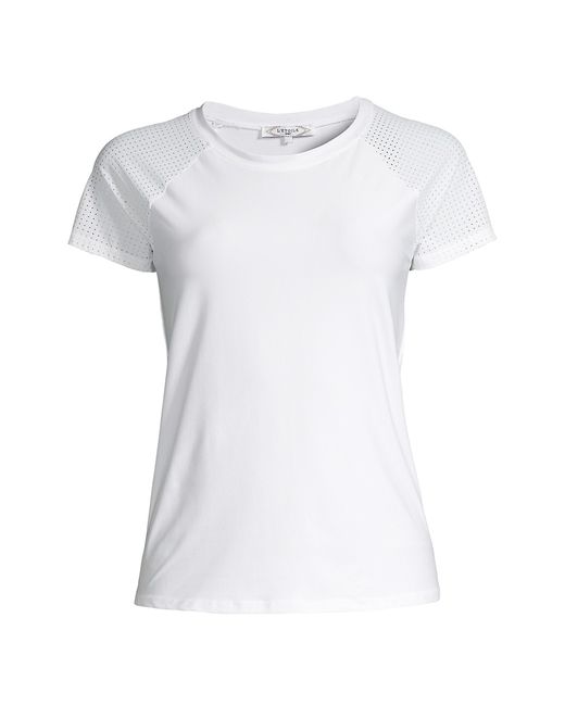 L'Etoile Sport Perforated Tennis T-Shirt