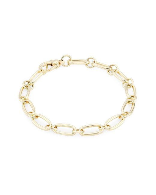 Saks Fifth Avenue Collection 14K Gold Oval-Link Chain Bracelet