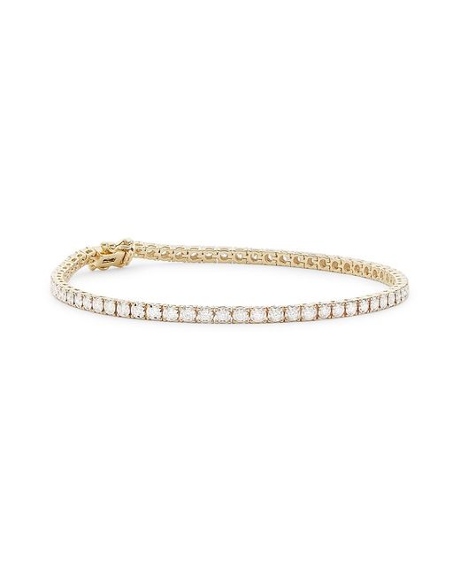 Saks Fifth Avenue Collection 14K Gold Tennis Bracelet