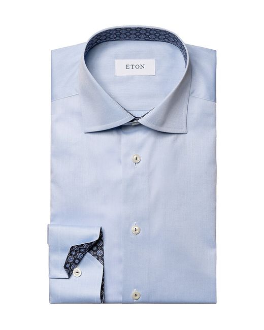 Eton Contemporary Fit Button-Up Shirt
