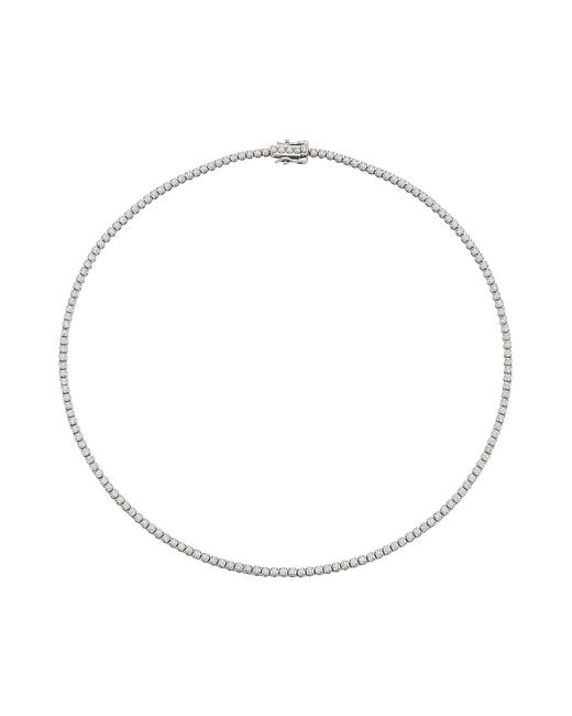 Saks Fifth Avenue Collection 14K 4.25 TCW Diamond Tennis Necklace