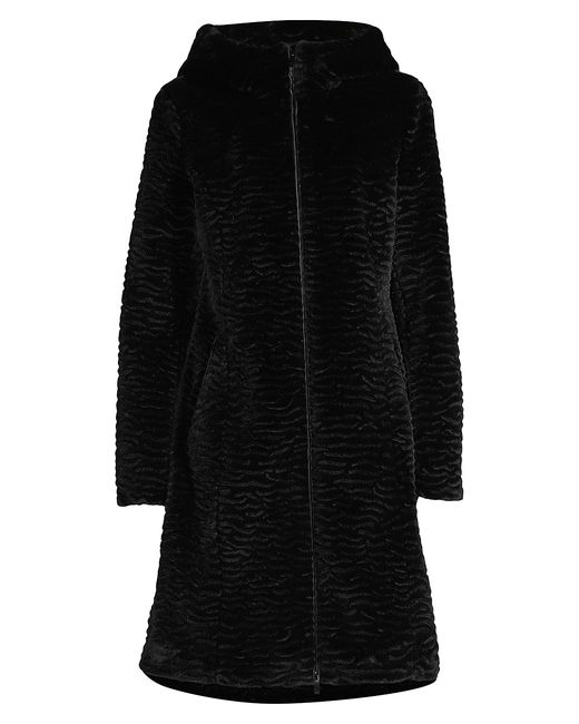 Donna Karan Hooded Coat