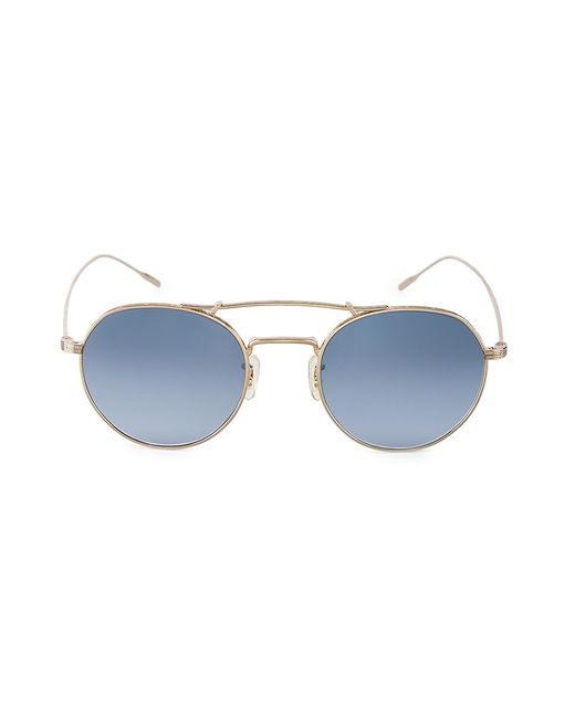 Oliver Peoples Reymont 49MM Round Sunglasses