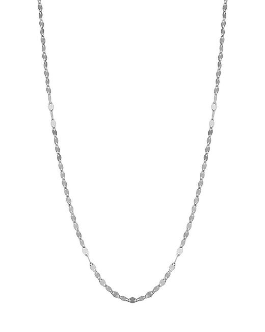 Oradina 14K Solid Gold Cabaret Chain Necklace
