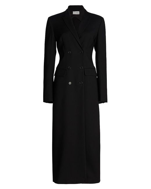 The Row Evy Long Double-Breasted Coat