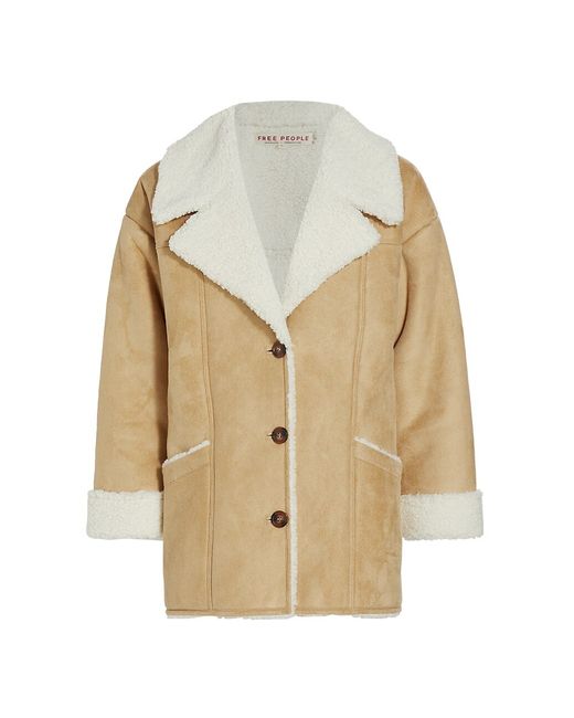 Free People Diogo Sherpa Coat