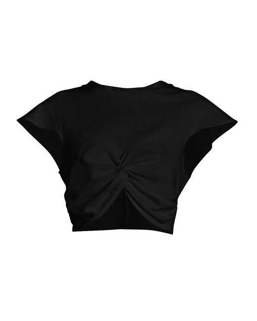 Isabel Marant Zineae Twisted Crop Top