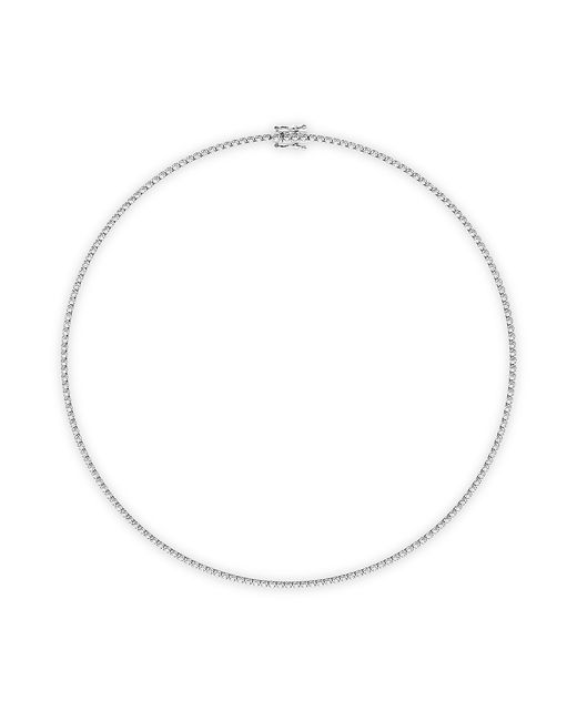 Saks Fifth Avenue Collection 14K Gold 5.05 TCW Diamond Tennis Necklace