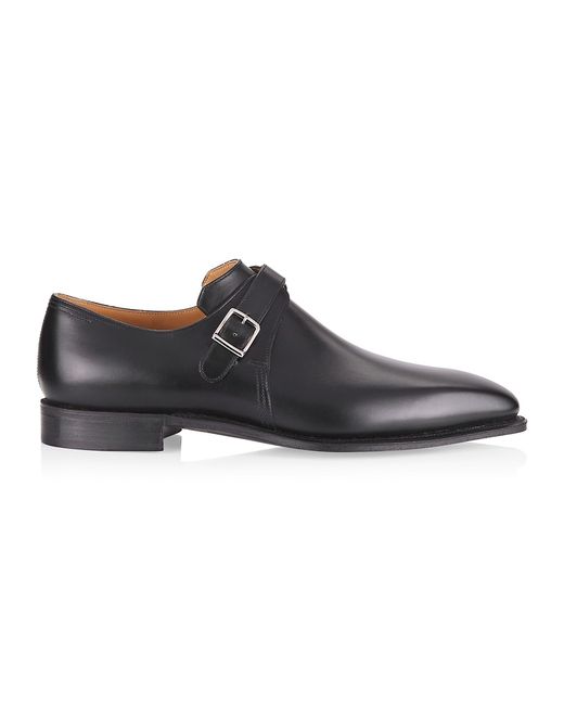 Corthay Arca Buckle Pullman Monk Strap Calf Leather Shoes
