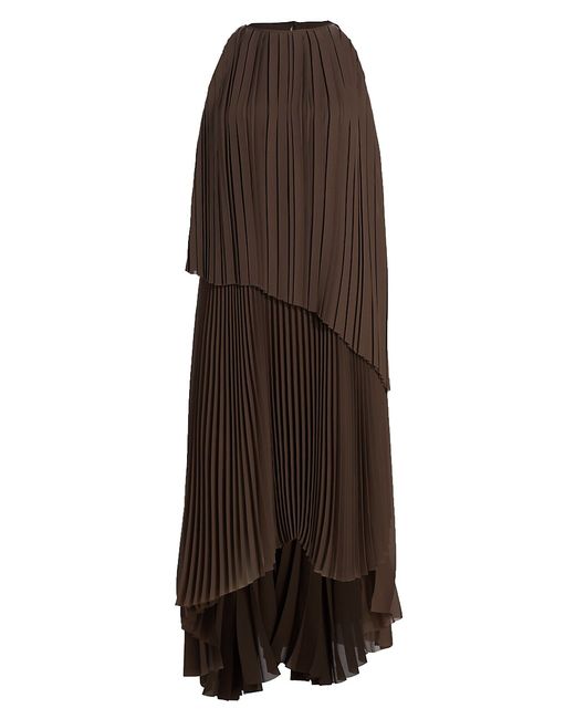 Fabiana Filippi Pleated Layered Midi-Dress