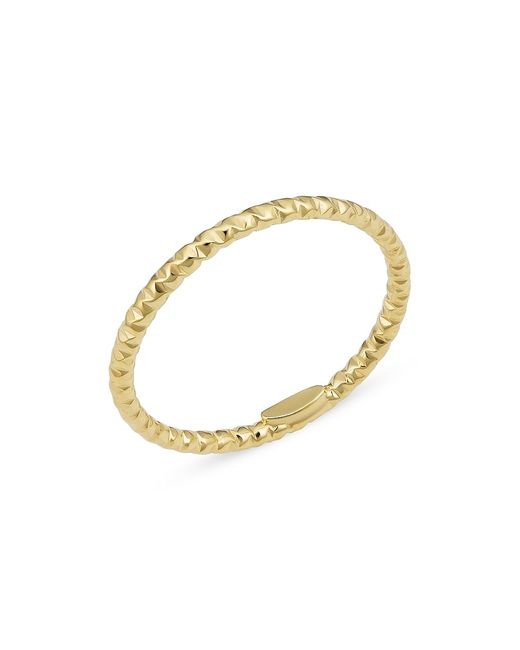 Oradina 14K Solid Gold Skyline Ring