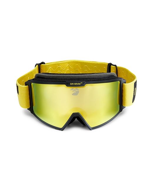Off-White Mirrored Ski Goggles