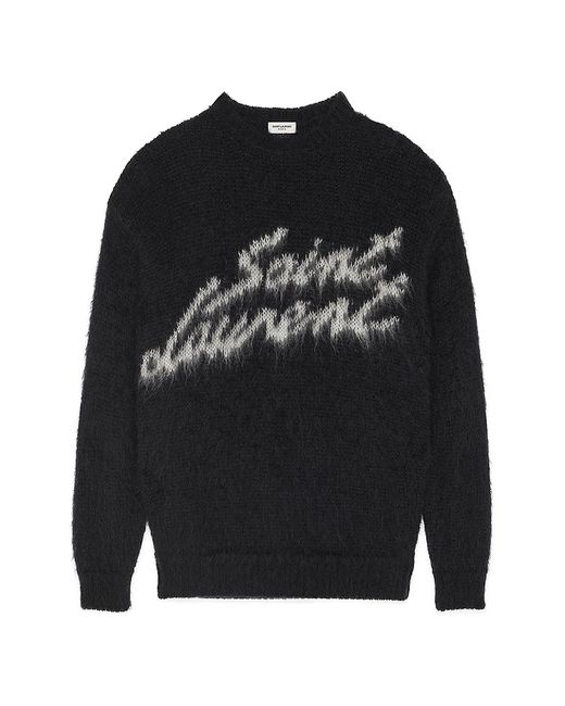 Saint Laurent 90s Sweater In Mohair
