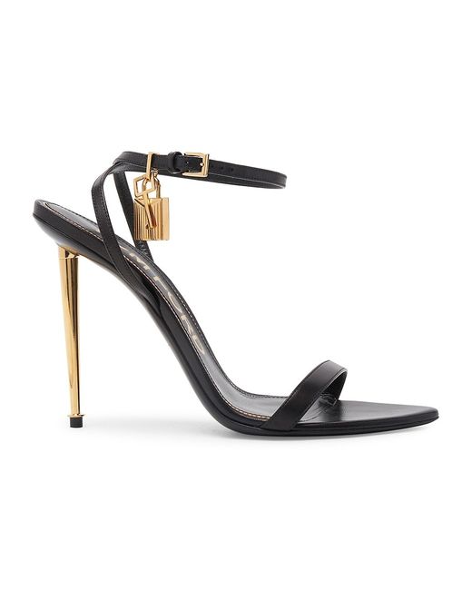 Tom Ford Naked 105 Point-Toe Ankle-Strap Sandals