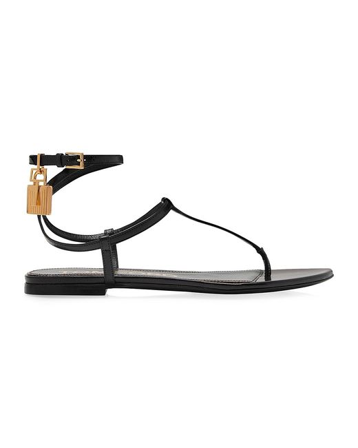Tom Ford Ankle-Strap Thong Sandals