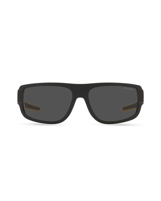 Prada Sport 03WSF 66MM Rectangular Sunglasses