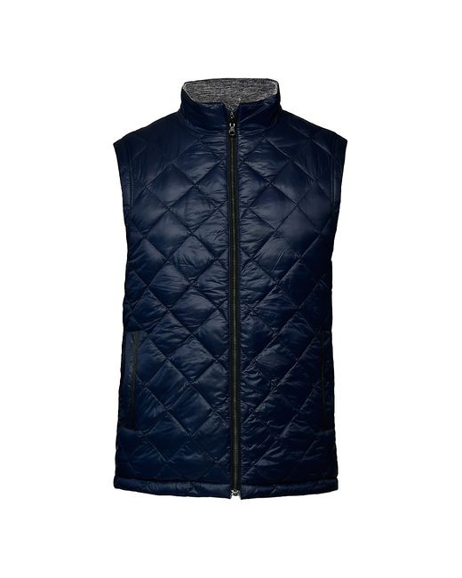 Thermostyles Diamond Quilted Reversible Fleece Vest