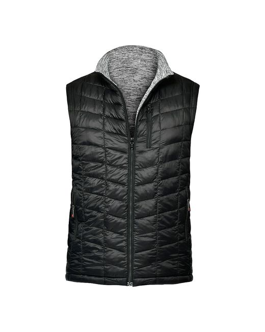 Thermostyles Quilted Reversible Fleece Vest