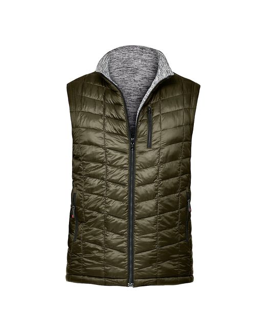 Thermostyles Quilted Reversible Fleece Vest