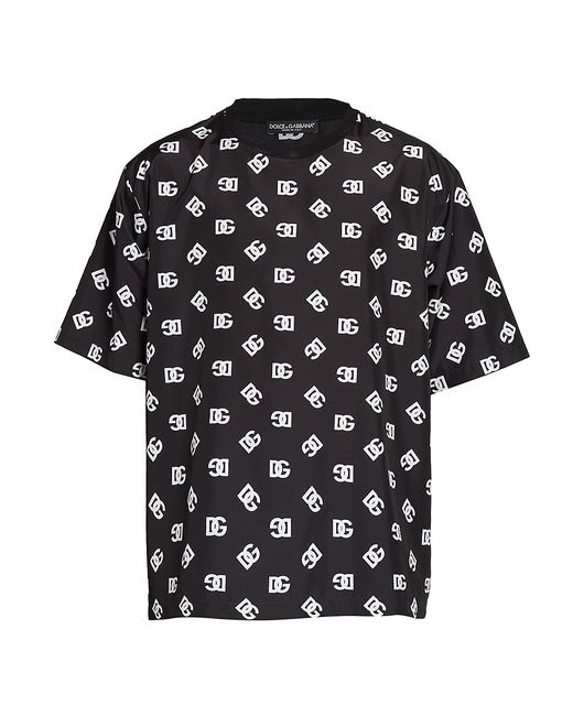 Dolce & Gabbana Oversized Monogram Print T-Shirt