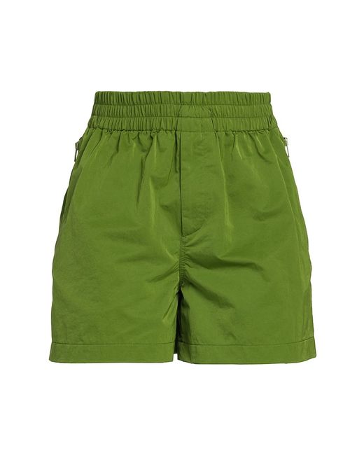 Bottega Veneta Zippered-Pockets Nylon Shorts