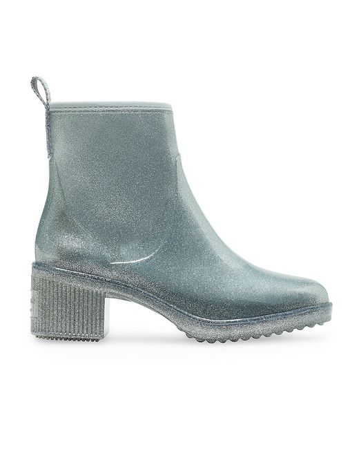 Kate Spade New York Puddle Glitter Ankle Rain Boots