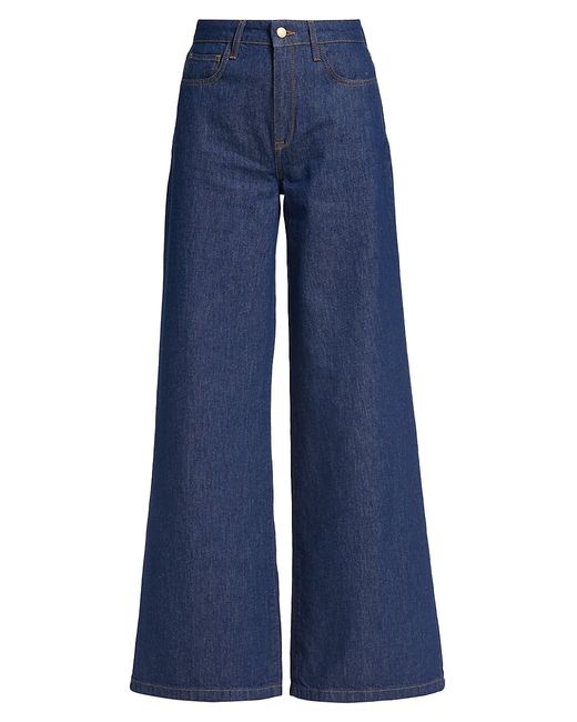 Triarchy Ms. Fonda High-Rise Wide-Leg Jeans