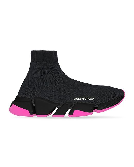 Balenciaga Speed 2.0 Clear Sole Recycled Knit Sneaker