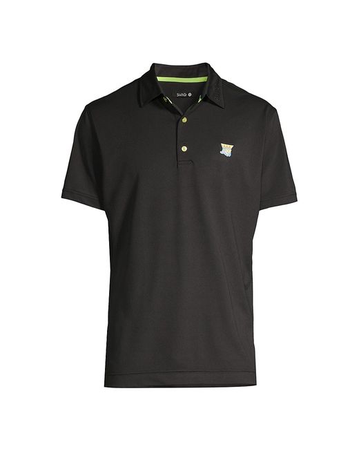 Swag Golf Drop 2.0 SWAG King Slim-Fit Polo Shirt