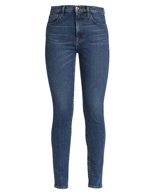3X1 Authentic Mid-Rise Straight-Leg Jeans