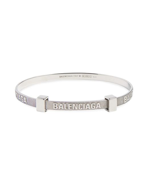 Balenciaga Logo Hoop Bracelet