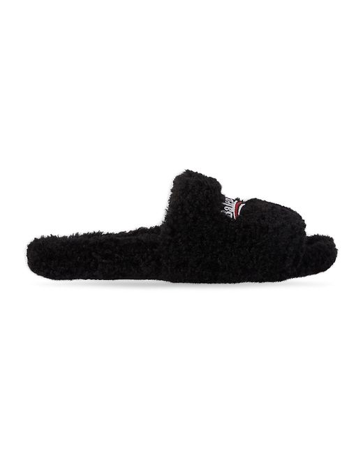 Balenciaga Furry Slide Sandal