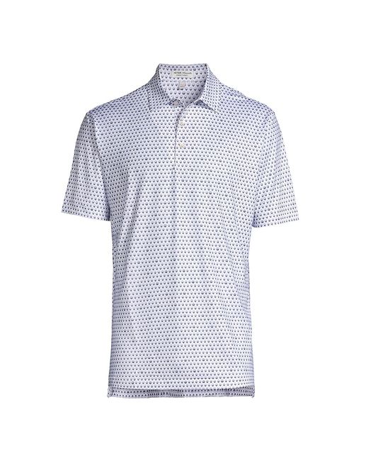 Peter Millar Crown Sport Seeing Double Performance Jersey Polo Shirt