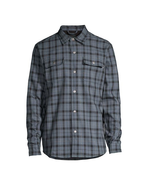 Linksoul Flannel Micro-Fleece Long-Sleeve Shirt Jacket
