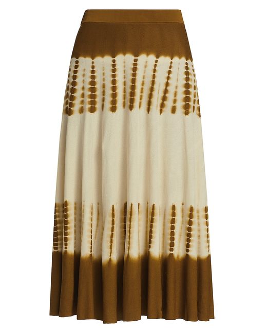 Proenza Schouler Tie-Dye Rib-Knit Midi-Skirt