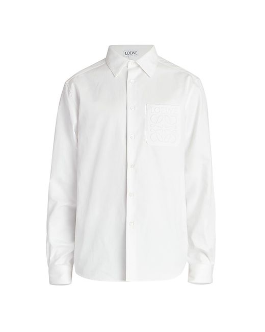 Loewe Debossed Anagram Cotton Shirt