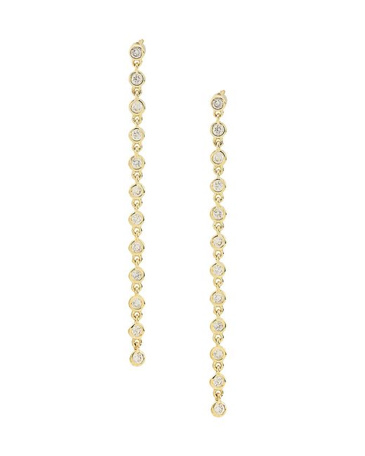 Saks Fifth Avenue Collection 14K 0.5 TCW Diamond Drop Earrings