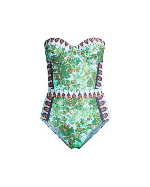 Tory Burch Lipsi Floral One-Piece Swimsuit