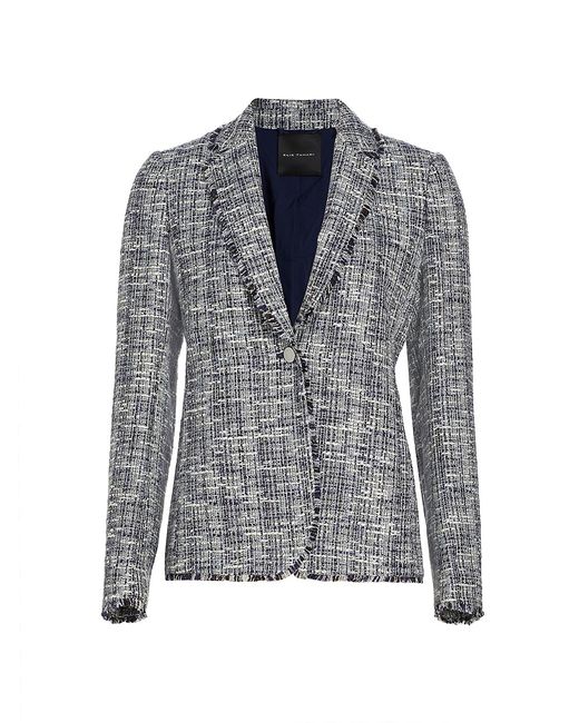Elie Tahari Tweed Tailored Blazer
