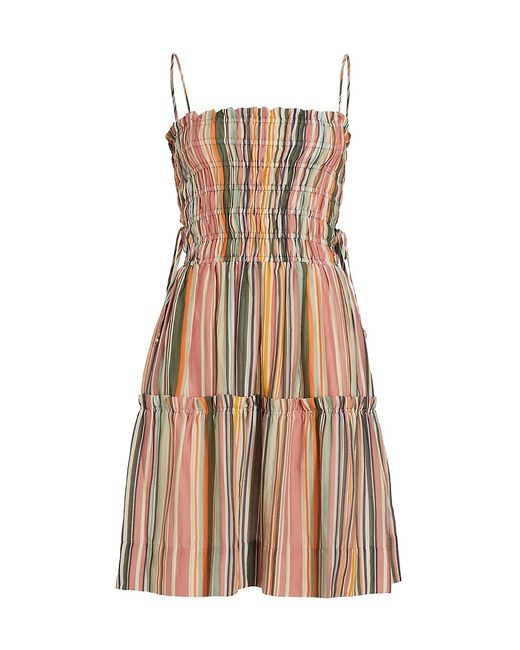 Hannah Artwear Campbell Silk Striped Dress