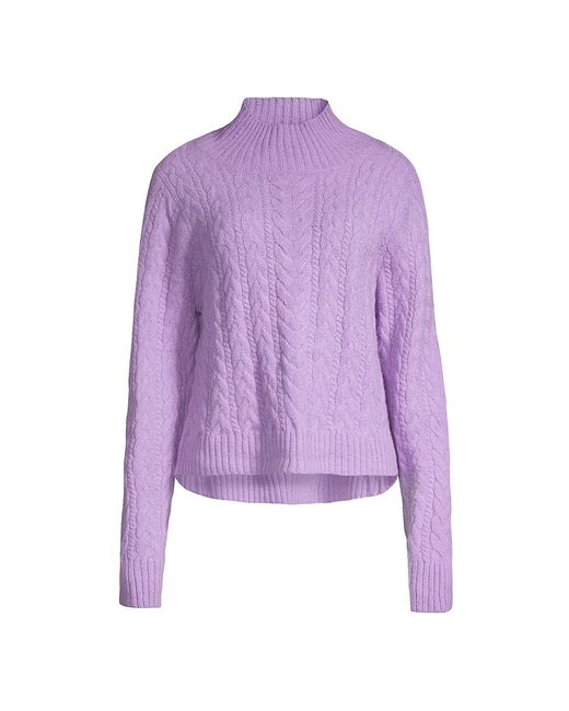 525 America Ria Chunky Cable-Knit Sweater