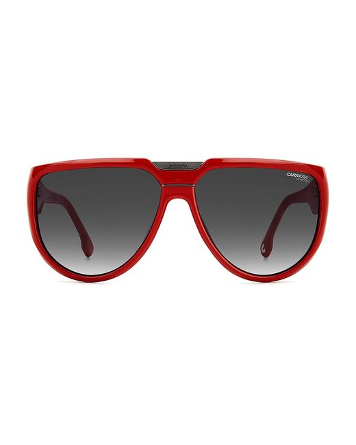 Carrera Plastic 62MM Aviator Sunglasses
