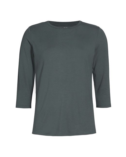 Majestic Filatures Soft Touch Three-Quarter-Sleeve T-Shirt
