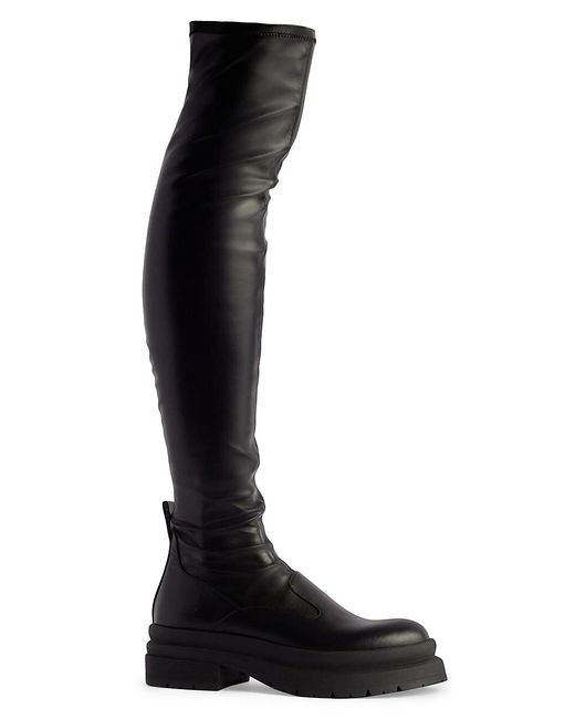 J.W.Anderson Over the Knee-High Lug Sole Boots